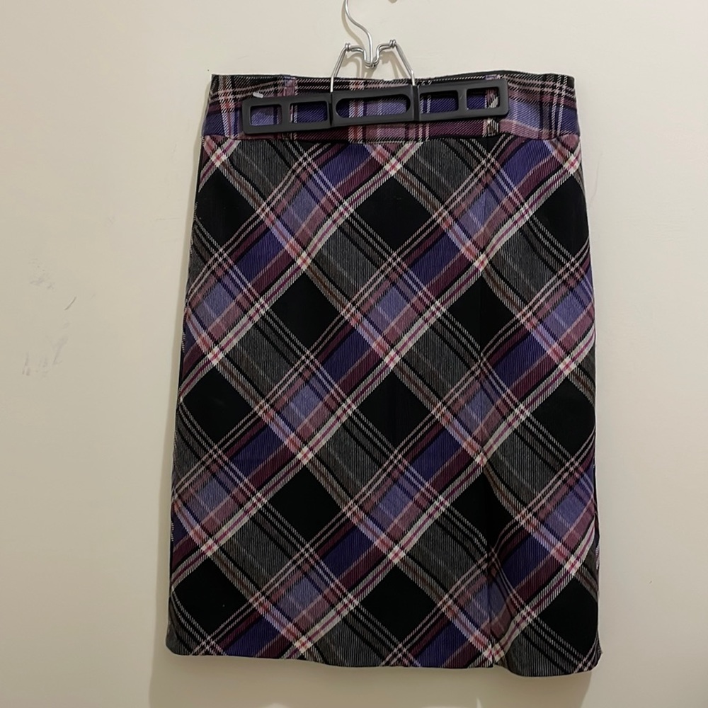 Gerry Weber plaid skirt (sz 8)